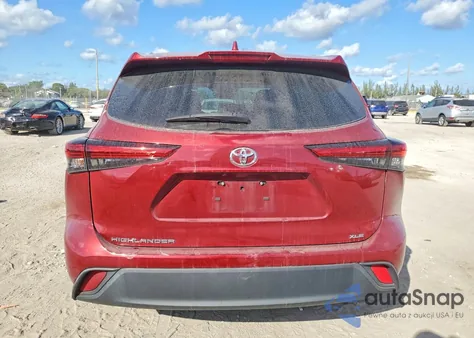 2023 Toyota Highlander L z USA, uszkodzony, nr VIN 5TDKDRAH8PS039870